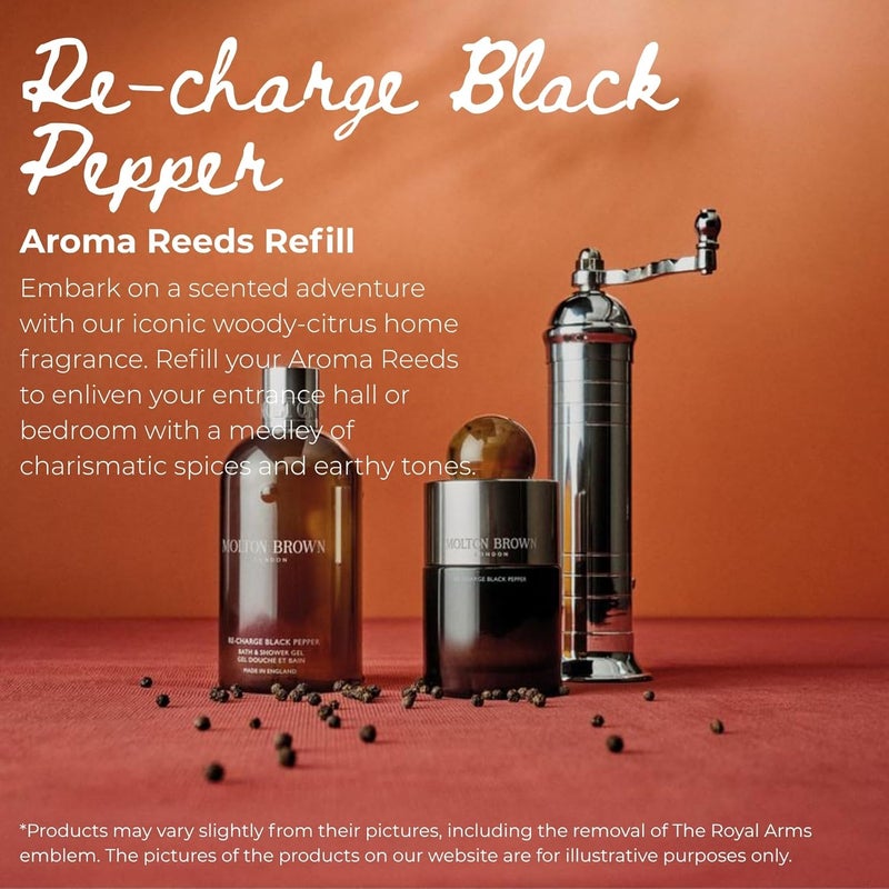 MOLTON BROWN Re-Charge Black Pepper Aroma Reeds Refill 150 ml - Image 2