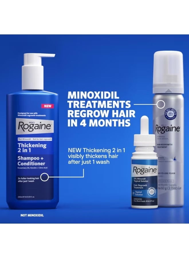 ريجين علاج إعادة نمو الشعر للرجال برغوة مينوكسيديل ٥٪؜ الموضعية، عبوة تكفي لمدة ٣ أشهر، ٢.١١ أونصة - Image 5