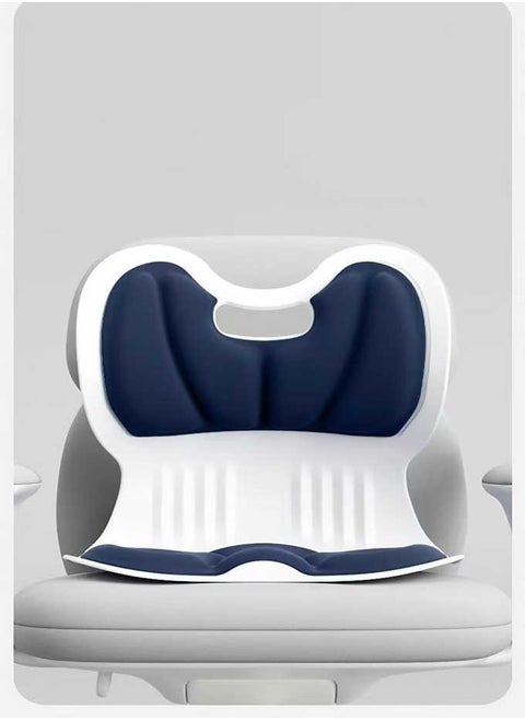 Seat cushion and lumbar support pillow Orthopedic memory foam seat back cushion is used to relieve pain in the lower back and tailbone of sciatica. Adjustable recliner ergonomic washable multi-functional cushion is suitable for automobile offices