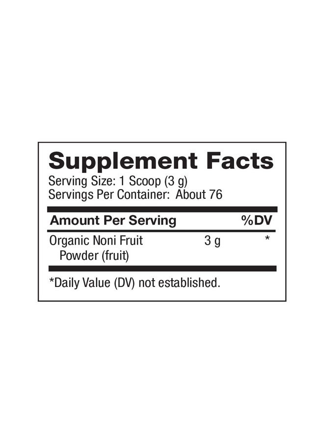 BareOrganics Noni Fruit Powder 8 Ounce - Image 3