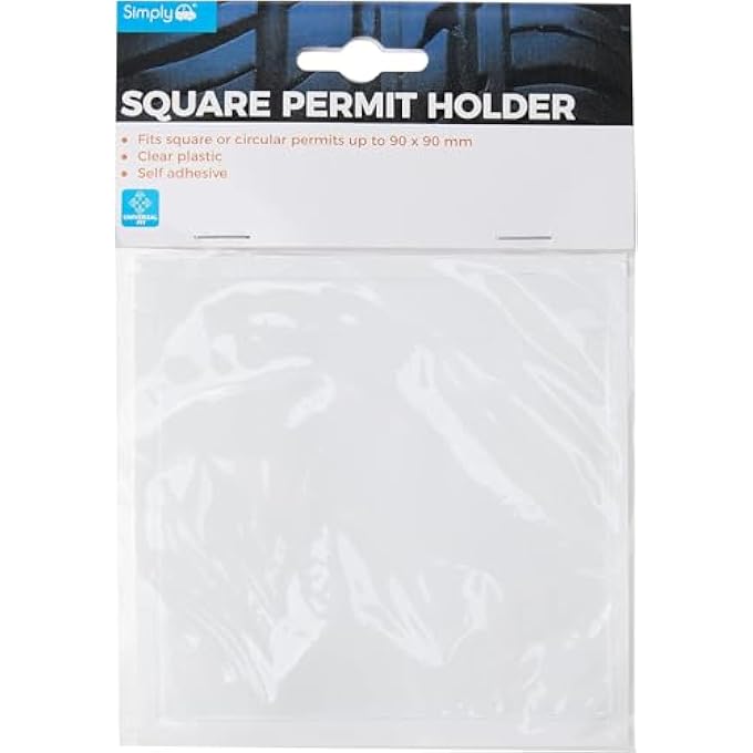 rayihni SPH01 Square Car Permit Holder - Image 1