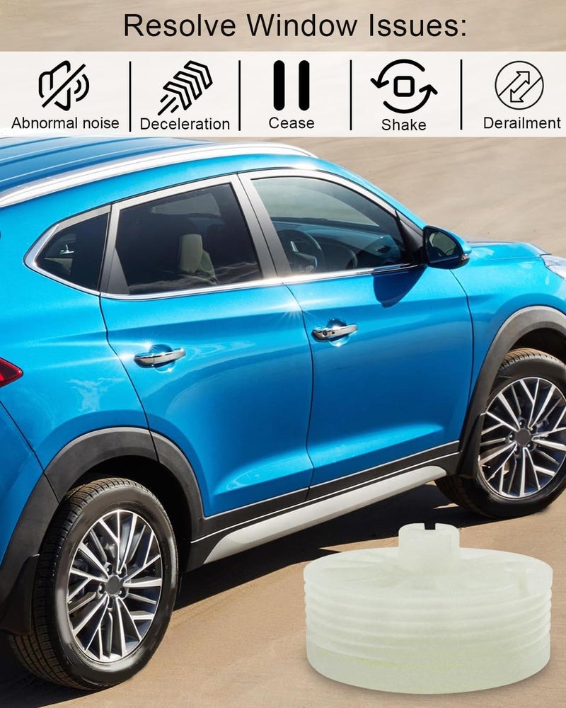 QLZOZB Window Regulator Drum Gear Set for Hyundai Tucson - Image 5