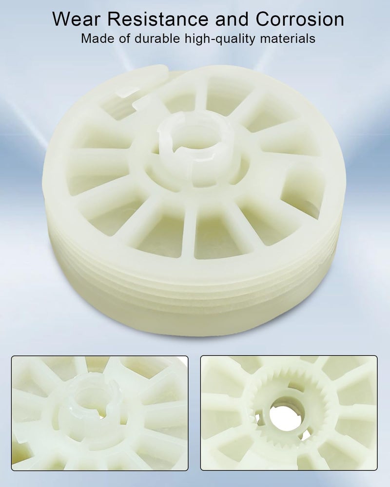QLZOZB Window Regulator Drum Gear Set for Hyundai Tucson - Image 4