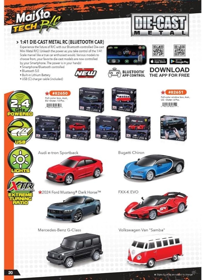 مايستو سيارة جمع بلوتوث بتقنية التحكم عن بعد من ماستو مع صوت ومصابيح أمامية وتحكم رقمي في السرعة - Image 4