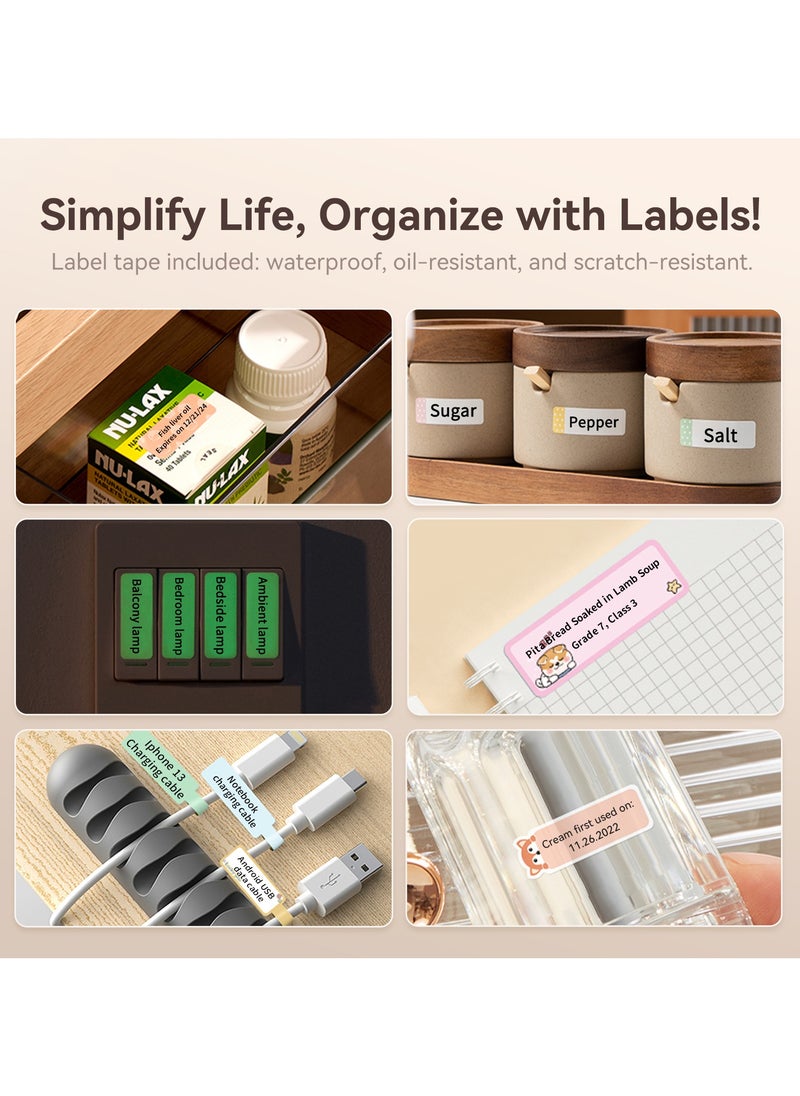 NIIMBOT D110 Paper Sticker Wireless Label Printer Pocket Handheld Printer Thermal Price Label Sticker Marker Home Office USE  - Image 3