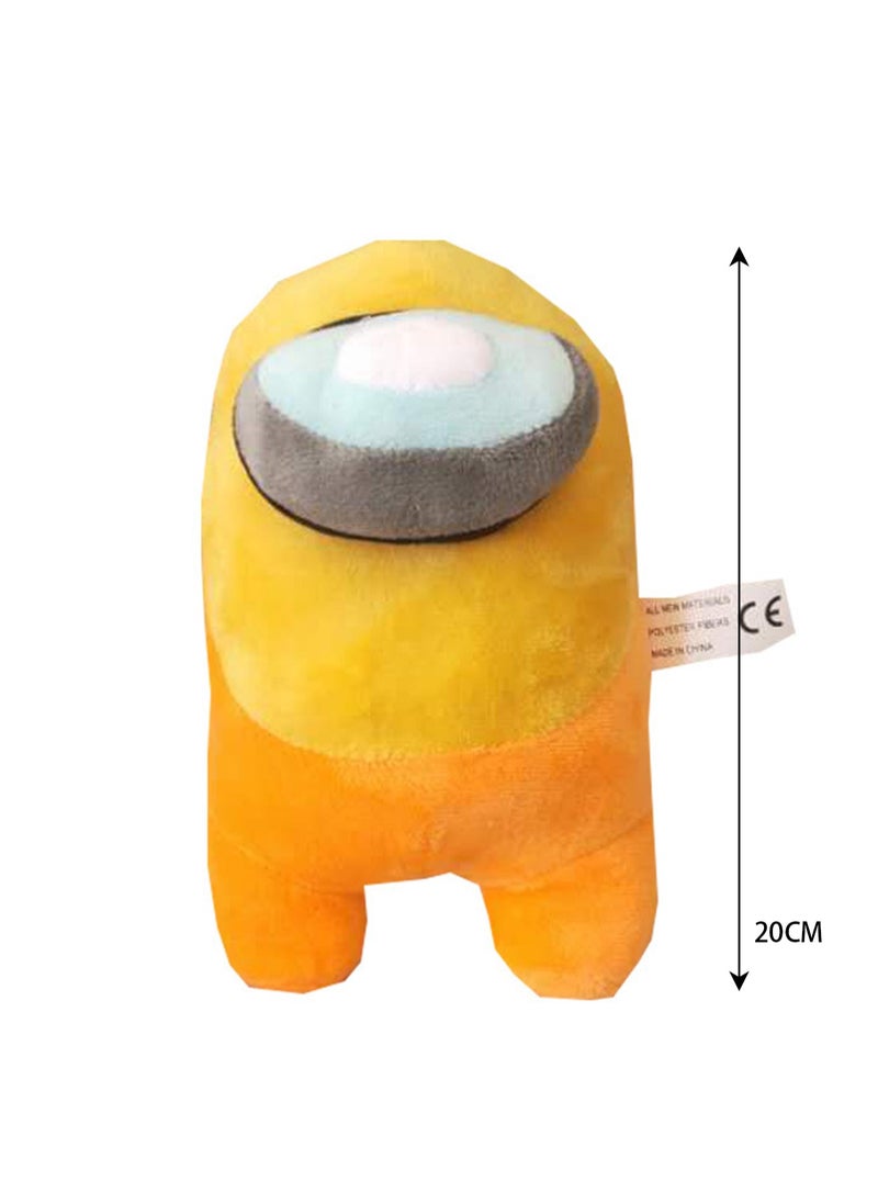 null - Spaceman Werewolf Plush Toy Game Doll (Three-dimensional Orange) - Image 1