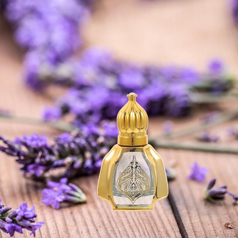 2 Pcs 10ml Glass Roll on Bottles Portable Perfume Supply Decorative Aroma Bottles with Metal Roller for Cosmetic Essential Oils - Image 5