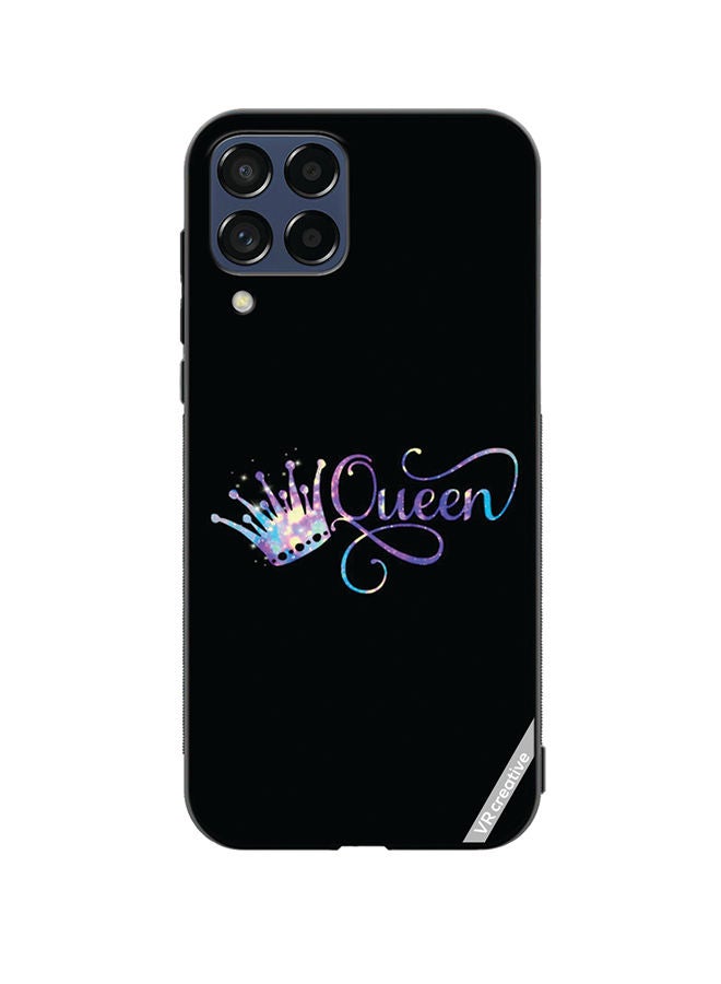 VR CREATIVE Protective Case Cover For Samsung Galaxy M33 Queen Design Multicolour - Image 1