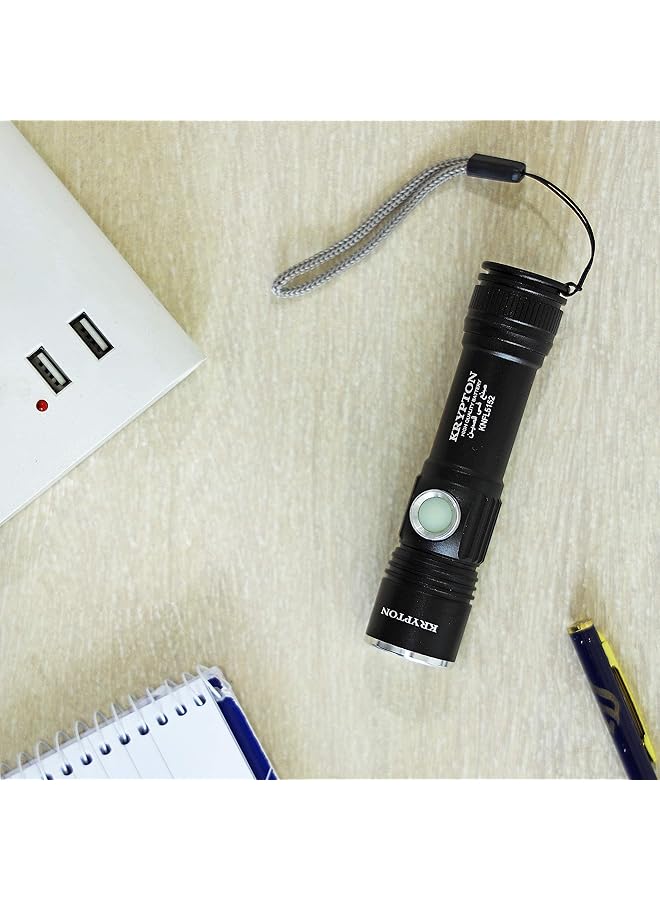 KRYPTON RECHARGEABBLE LED FLASHLIGHT - Image 5