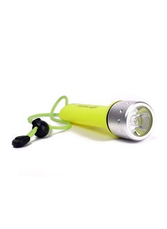 NIBEMINENT LED Adjustable and Waterproof Torch Light Green/Silver 16x7x7cm  - Image 2