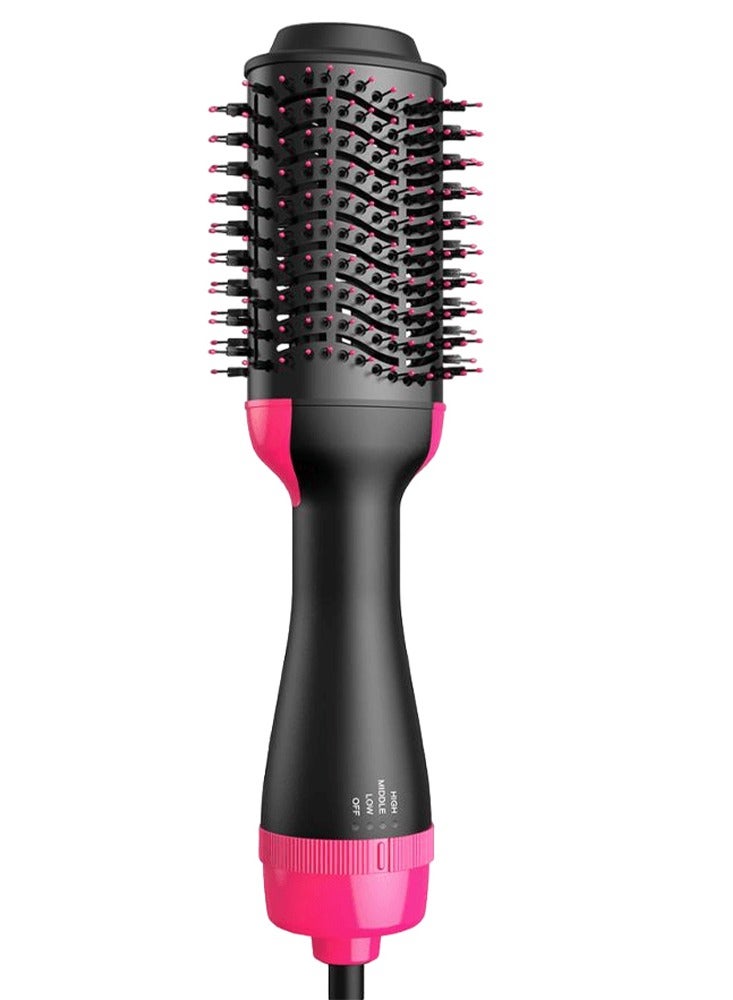 Cronier Professional hair dryer brush for women and girls , 1200W dries and maintains hair moisture and reduces styling time. CR-8202 brush, with an elegant design for easy use at home or as a hairdresser. Fast performance for styling fine and curly hair.  - Image 1