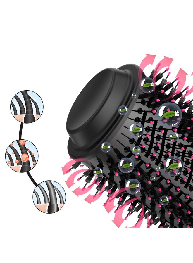 Cronier Professional hair dryer brush for women and girls , 1200W dries and maintains hair moisture and reduces styling time. CR-8202 brush, with an elegant design for easy use at home or as a hairdresser. Fast performance for styling fine and curly hair.  - Image 4