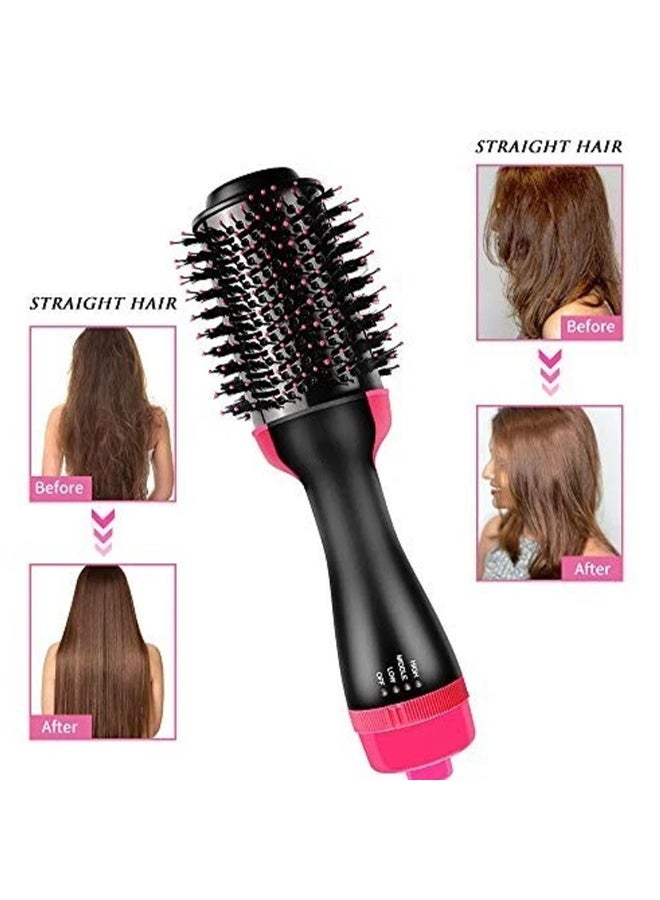 Cronier Professional hair dryer brush for women and girls , 1200W dries and maintains hair moisture and reduces styling time. CR-8202 brush, with an elegant design for easy use at home or as a hairdresser. Fast performance for styling fine and curly hair.  - Image 2