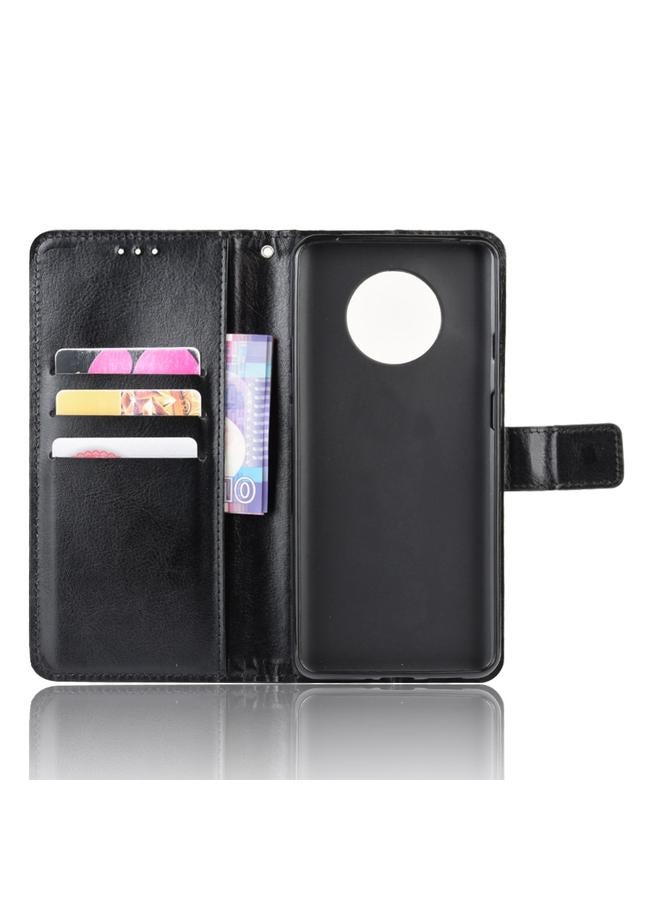 S-TOP Case For OnePlus 7T Retro Crazy Horse Texture Horizontal Flip Leather Case with Holder & Card Slots & Photo Frame - Image 4