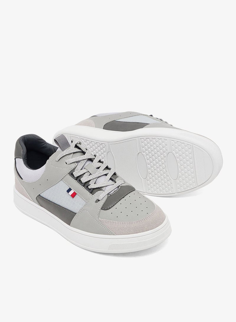 Seventy Five Casual Webbing Loop Detail Low Top Sneakers - Image 3