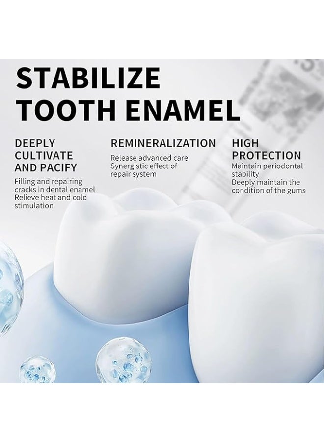 ORALHOE 7.5% Hydroxyapatite Toothpaste for Advanced Enamel Protection,Appropriate for Sensitive Teeth,Gentle and Effective Formula,Fresh Mint - Image 2