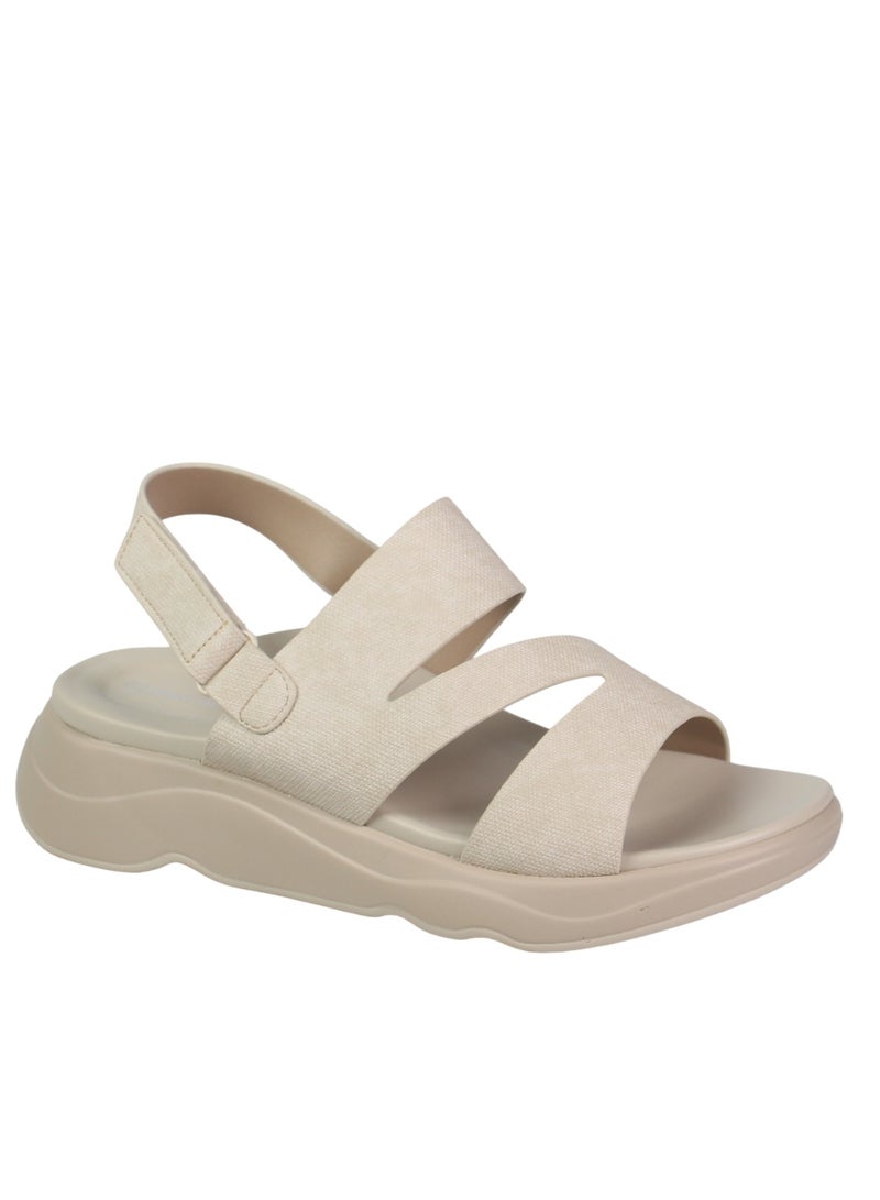 Mon Ami Premium Sandals for Women | Adjustable Strap & Soft Cushioned Slip-On Flats | Comfortable Ladies Sandals for Work, Travel, Beach & Everyday Wear – Perfect for Summer & Winter - Image 1