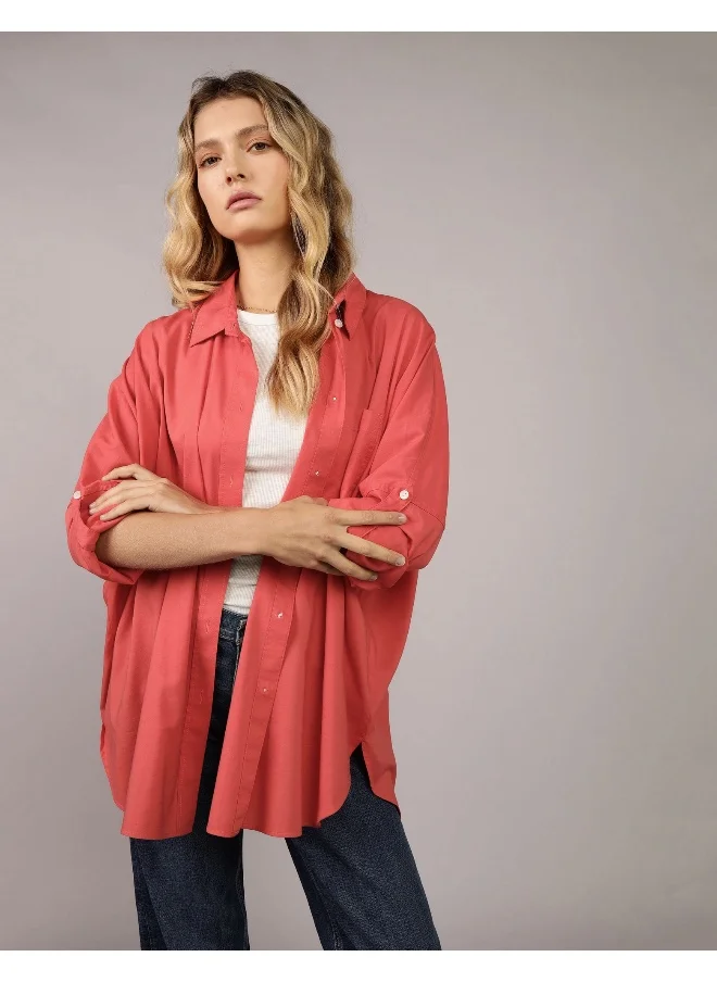 American Eagle AE Go Big Oversized Shirt