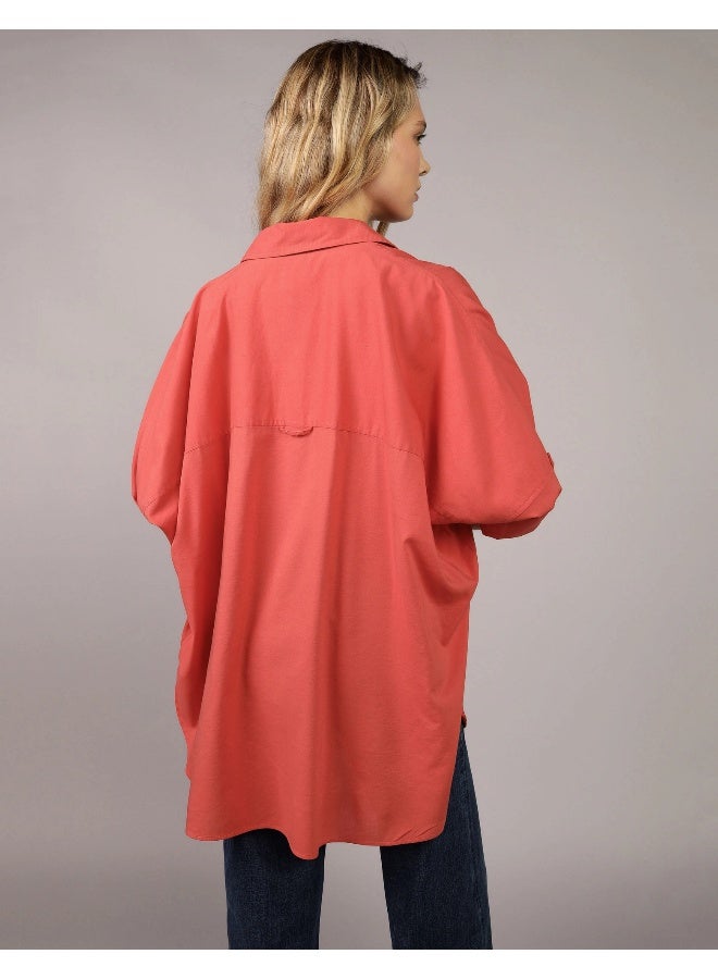 American Eagle AE Go Big Oversized Shirt  - Image 4