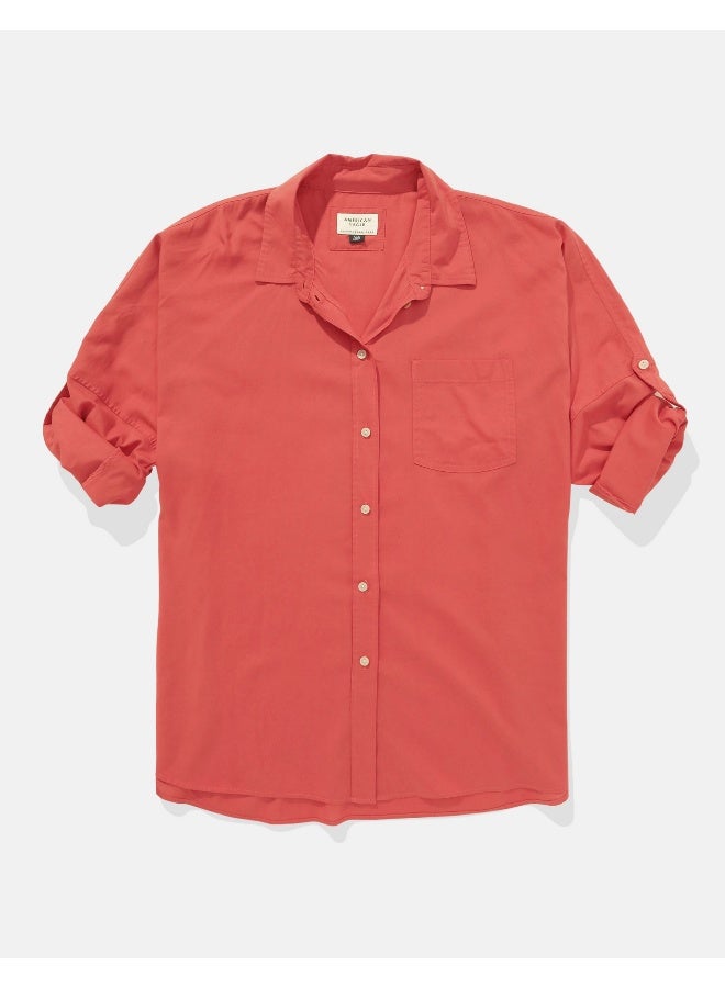 American Eagle AE Go Big Oversized Shirt  - Image 3