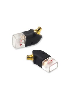 Generic Okcsc MMCX Male To 0.78MM Female Pin Conversion Plug Shure To QDC Integrated Earphone Cable Pin-Color:0.78 Female Concave To MMCX Male Black  - Image 1