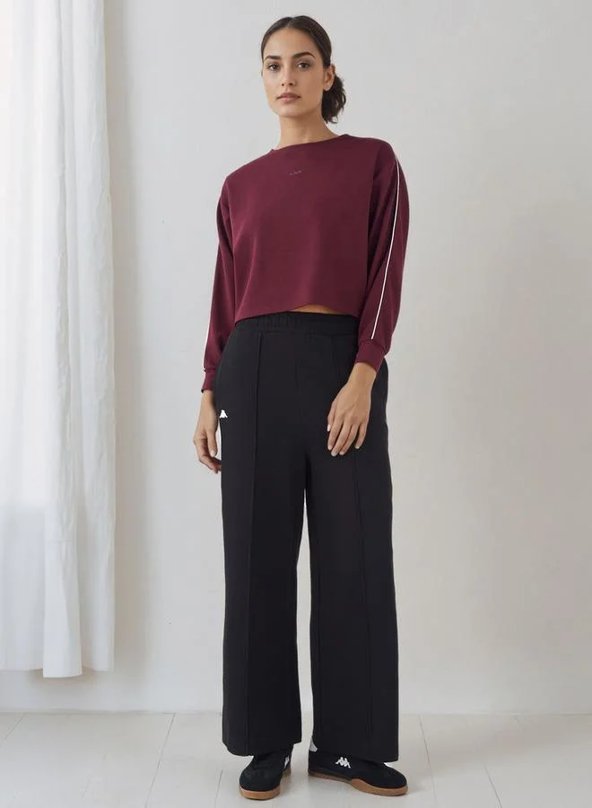 Splash Active  Piping Detail T-shirt with Long Sleeves for Women | Best Price UAE