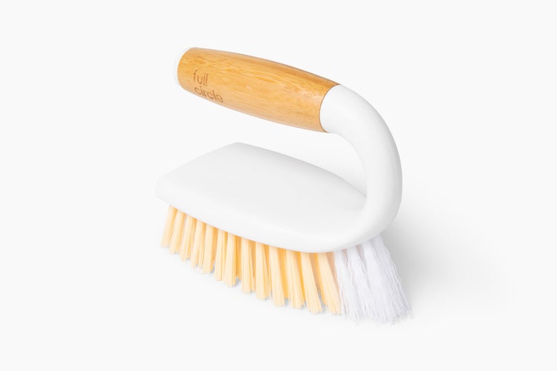 Full Circle Tough Stuff, All-Purpose Scrub Brush, Tile, Grout, White - Image 2