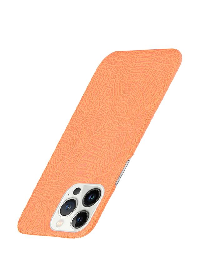 زبون جراب لهاتف iPhone 13 Pro Max مصنوع من جلد التمساح PU + جراب هاتف PC - Image 3