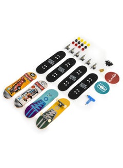Tech Deck Techdeck Ultra Dlx 4 Pack 96Mm Fingerboard 2020 Crossover Girl/Chocolate  - Image 2