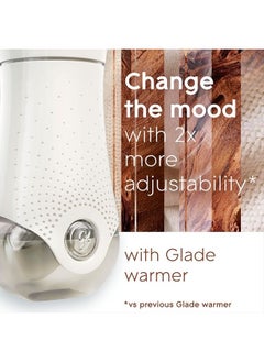 Glade PlugIns Refills Air Freshener, Scented and Essential Oils for Home and Bathroom, Cashmere Woods, 1.34 Fl Oz, 2 Count  - Image 2