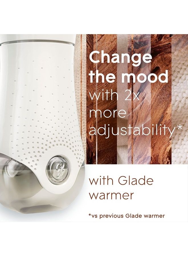 Glade عبوات إعادة تعبئة معطر الهواء، زيوت عطرية وأساسية للمنزل والحمام، خشب الكشمير، 1.34 أونصة سائلة، 2 عدد - Image 2