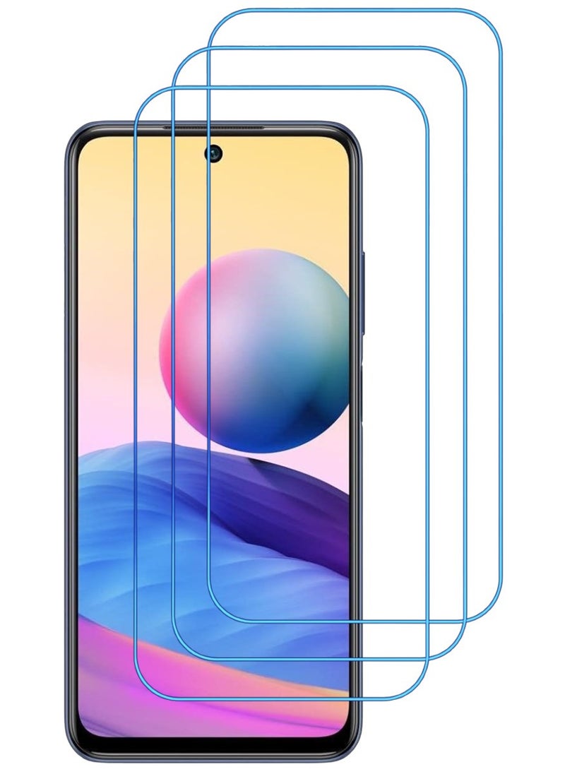 ACLIX 3 Pieces Antistatic ESD Dustproof Premium Quality High Definition Clear Tempered Glass Screen Protector Designed For Xiaomi Redmi Note 10 5G - Image 1