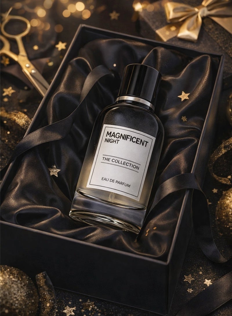 Orchid Magnificent Night Pour Homme Eau de Parfum 100ml for Men | Long Lasting Fresh Spicy Woody Perfume | Bergamot, Juniper Berries, Coriander | Leather, Tonka, Patchouli - Image 5