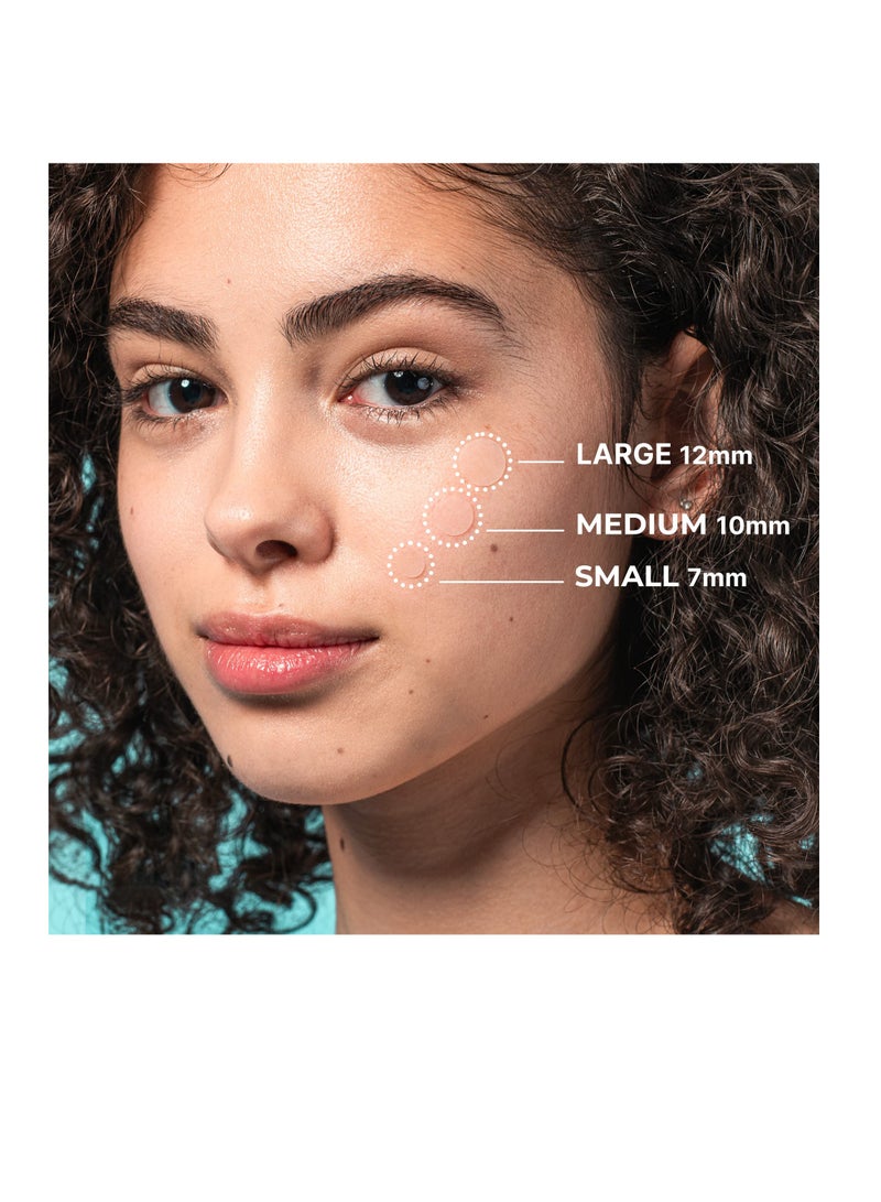 SYOSI 240 Count SYOSI Pimple Patches, 3 Sizes 10 Packs of Skin Tag Acne Removal Patches for Acne pimples of different sizes and shapes and for Blemish Moles Skin Tags, Absorbing and Cove. - Image 3