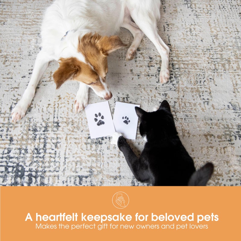 Pearhead Paw Print Clean-Touch Ink Pad, Mess Free Inkless Pet Impression Kit, Safe for Cats and Dogs, Pawprint Keepsake, Pack of 2 - Image 4