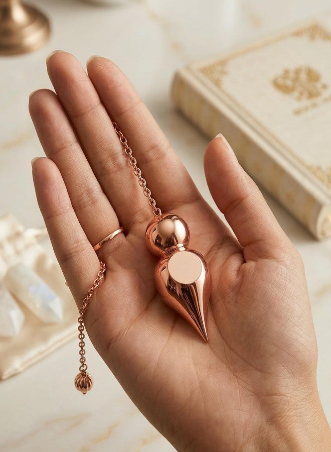 Myhealingworld Hammer Design Openable Copper Pendulum for Reiki Healing, Dowsing & Chakra Balancing – Divination & Meditation Tool for Energy Cleansing - Image 4