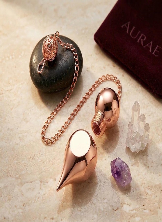 Myhealingworld Hammer Design Openable Copper Pendulum for Reiki Healing, Dowsing & Chakra Balancing – Divination & Meditation Tool for Energy Cleansing - Image 3