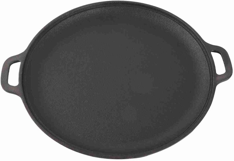 Cast Iron Non Stick Skillet with Double Handles for Cooking Baking Kitchen Cookware for Home Kitchen 11" Diameter - Image 3