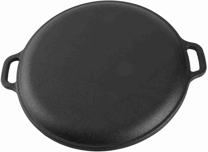 Cast Iron Non Stick Skillet with Double Handles for Cooking Baking Kitchen Cookware for Home Kitchen 11" Diameter - Image 5