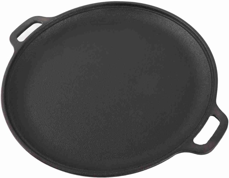 Cast Iron Non Stick Skillet with Double Handles for Cooking Baking Kitchen Cookware for Home Kitchen 11" Diameter - Image 4