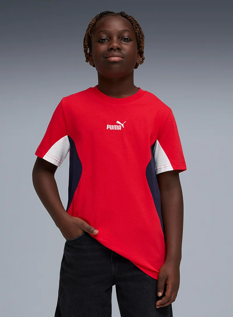 PUMA Youth Essential Block T-Shirt