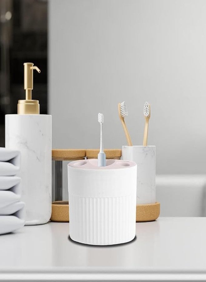GAMAHA Family Shower Toothbrush Holders for Bathroom Stand - 5 Compartments Toothpaste Brush Holder, Home& Garden Toothpaste Toothbrush Holders (Multicolor) - Image 3