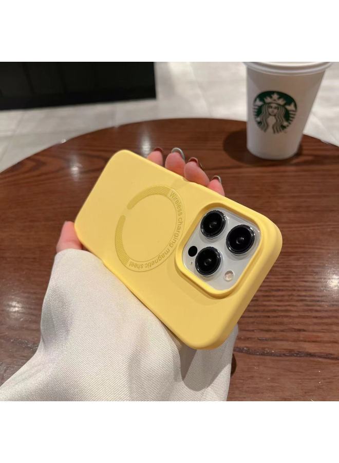 Official Real Liquid Silicone Magnetic Mobile Phone Case Premium For Apple Drop-resistant Case Multiple Models Available 