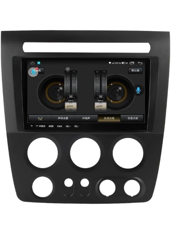 نظام أندرويد ذكي Smart One مخصص لهامر H3 (2005–2010) – ميرور لينك، واي فاي، كار بلاي لاسلكي، 2GB+32GB، راديو FM، ملاحة GPS، USB، مع وظيفة الرجوع الخلفي - Image 2