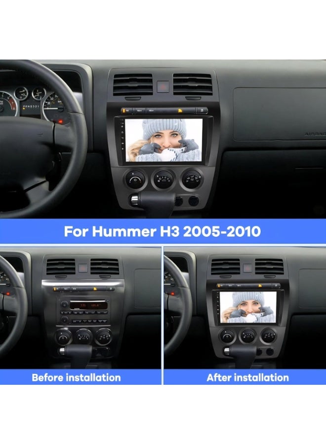 نظام أندرويد ذكي Smart One مخصص لهامر H3 (2005–2010) – ميرور لينك، واي فاي، كار بلاي لاسلكي، 2GB+32GB، راديو FM، ملاحة GPS، USB، مع وظيفة الرجوع الخلفي - Image 3