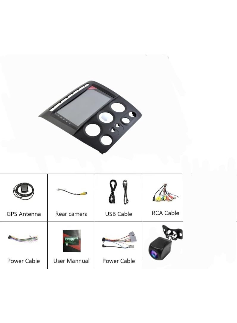 نظام أندرويد ذكي Smart One مخصص لهامر H3 (2005–2010) – ميرور لينك، واي فاي، كار بلاي لاسلكي، 2GB+32GB، راديو FM، ملاحة GPS، USB، مع وظيفة الرجوع الخلفي - Image 4