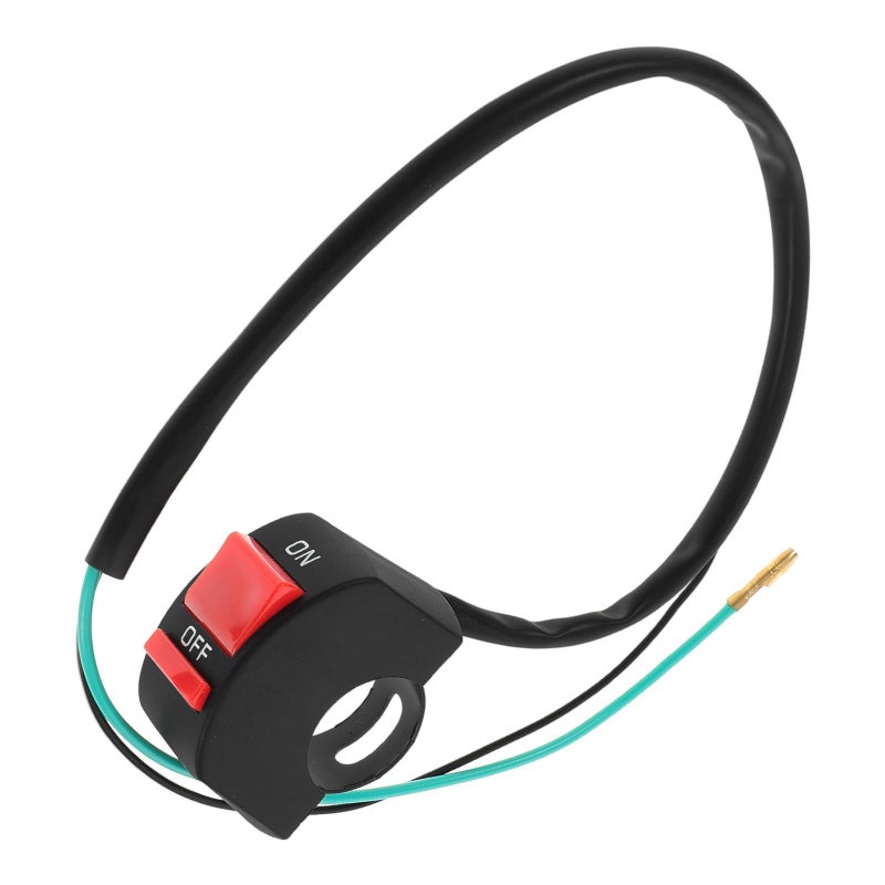 Motorcycle Handlebar Control Switch Connector Replacement for Headlight Black - Image 2