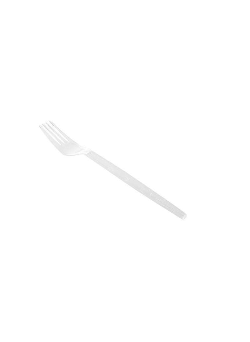 Falconpack Disposable Plastic Fork Clear 500pc - Image 2