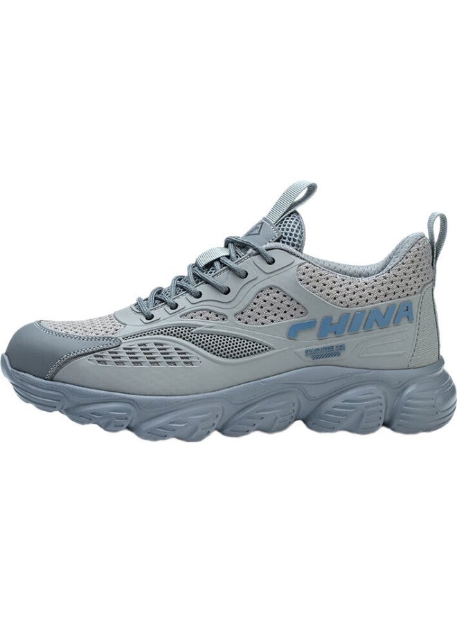 Dinggu Dinggu Safety Shoes For Men, Anti-Smashing, Anti-Puncture, Steel Toe, Construction Site, Lightweight, Comfortable, Breathable, Soft Sole, All-Season Style 1069Hui40 - Image 2