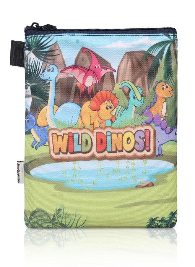 ECHO BOOMERS New Twin Combo Folder Set Jr. | A4 & Mini Water-Resistant Folders | Cushioned, Padded, Stylish & Washable | Perfect for Documents, Gadgets, Art Supplies, Travel & Kids Accessories - Image 2